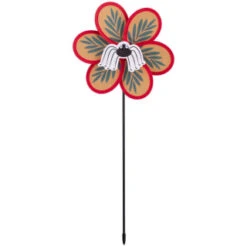 B&M Kids Insect Windmill Stakes 3pk -EcoPatio Shop 393684 3pk kids windmills spider