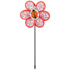 B&M Garden Windmills 3pk -EcoPatio Shop 393686 girls windmills 3pk ladybird