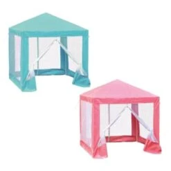 B&M Kids Gazebo - Pink 5 B&M Kids Gazebo - Pink -EcoPatio Shop 394210 kids gazebo group