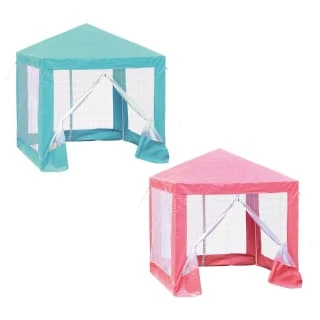 B&M Kids Gazebo - Pink 4 B&M Kids Gazebo - Pink - Image 2
