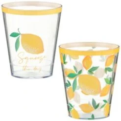B&M Fruit Print Tumbler - Feeling Fruity -EcoPatio Shop 394242 fruit print tumbler group