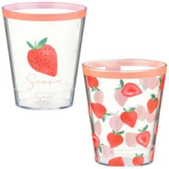 B&M Fruit Print Tumbler - Feeling Fruity -EcoPatio Shop 394242 fruit print tumbler summer sweet group