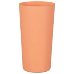 B&M Superbloom Sun Soft Touch Cups 4pk -EcoPatio Shop 394247 4pk bloom soft touch cups orange