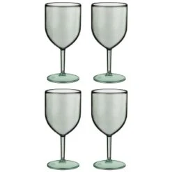B&M Urban Eden Wine Glasses 4pk -EcoPatio Shop 394261 4pk urban wine glass