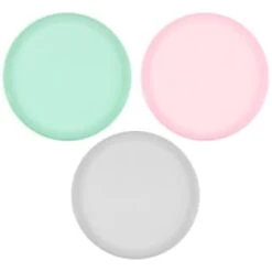 B&M Simply Summer Picnic Plate - Pink -EcoPatio Shop 394289 colour plate group