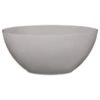 B&M Large Grey Picnic Bowl -EcoPatio Shop 394297 large bowl grey