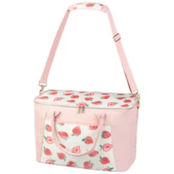 B&M Fruit Print Cooler Bag - Strawberries
