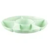 B&M Chip & Dip Bowl - Green -EcoPatio Shop 394341 chip and dip bowls green 2