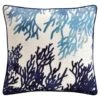 B&M Ocean Print Shower Resistant Cushion -EcoPatio Shop 396069 shower resistant cushion ocean print