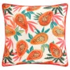 B&M Papaya Print Shower Resistant Cushion 43 X 43cm 1 B&M Papaya Print Shower Resistant Cushion 43 X 43cm -EcoPatio Shop 396076 shower resistant cushion papaya print