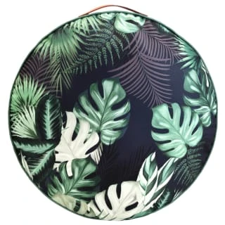 B&M Large Round Shower Resistant Cushion With Handle 59 X 10cm - Multicolour 3 B&M Large Round Shower Resistant Cushion With Handle 59 X 10cm - Multicolour