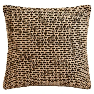 B&M Black & Natural Woven Cushion 3 B&M Black & Natural Woven Cushion