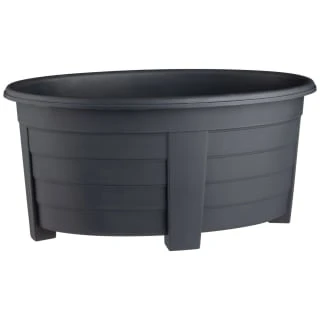 Oval Planter - Black 3 Oval Planter - Black