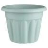 Round Planter 33cm - Sage -EcoPatio Shop 397066 33cm round planter sage